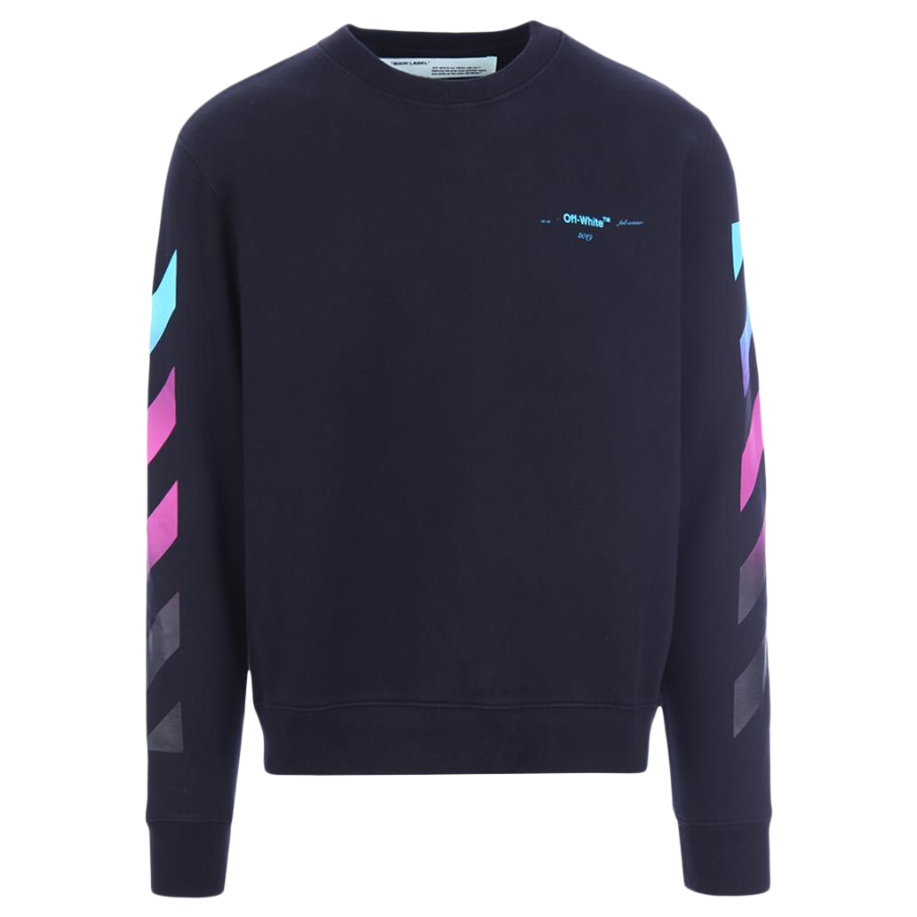Off-White Pink Gradient Sweater