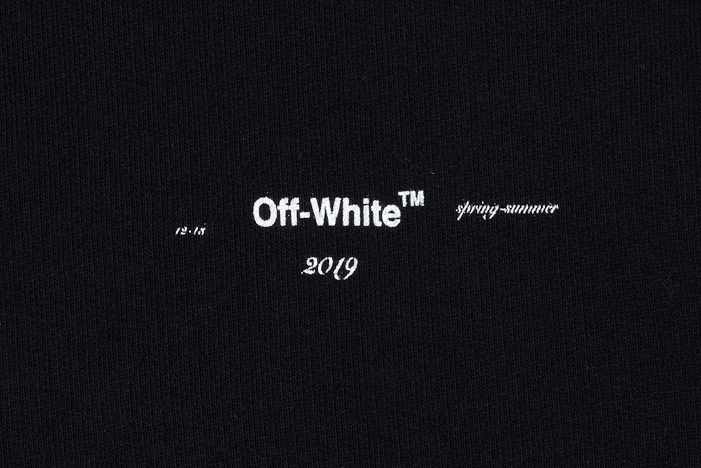 OFF-WHITE Diag Print Zip Up Hoodie Black/Multicolor Men's - SS19 - US