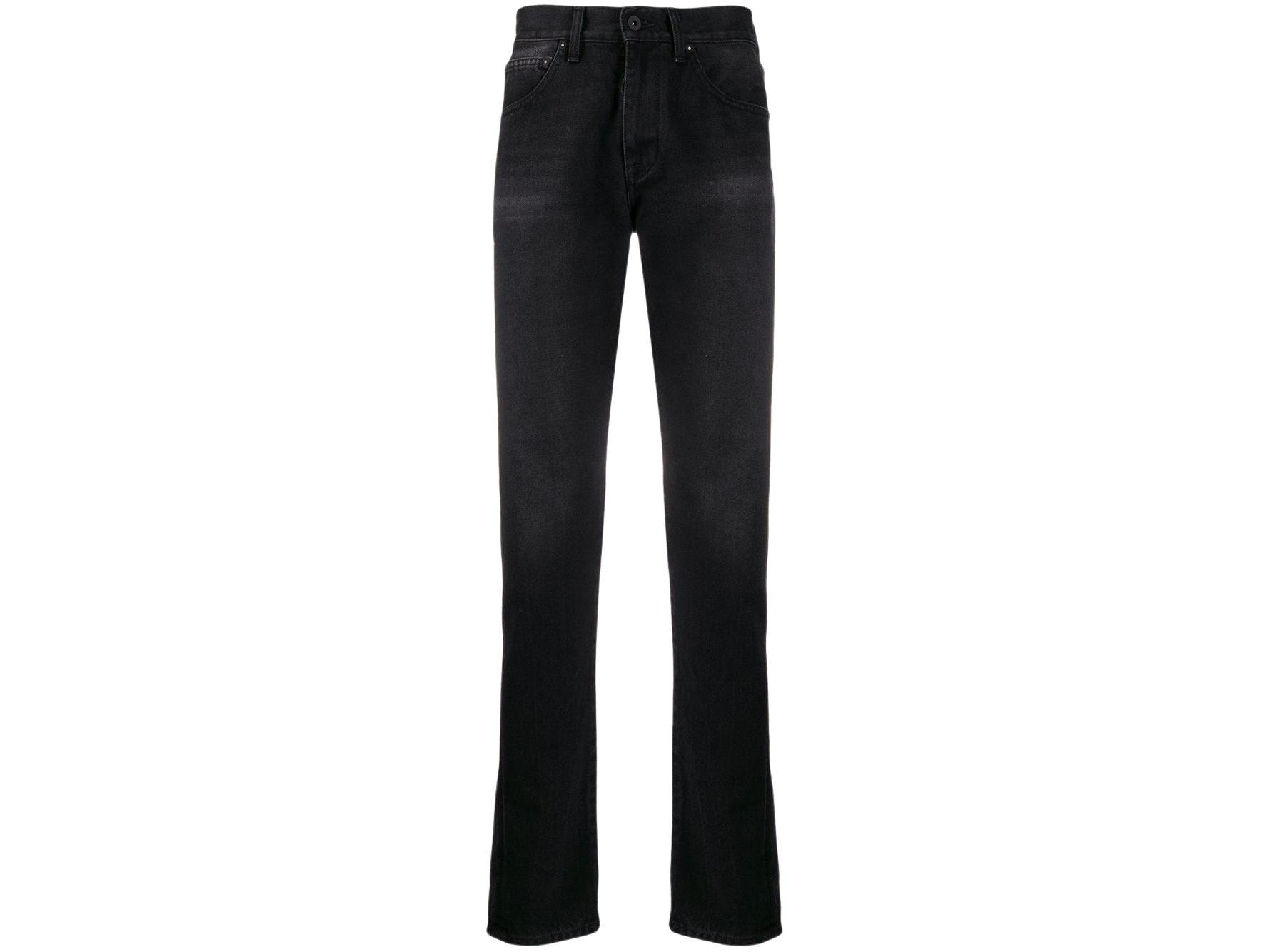 OFF-WHITE Diag Slim Fit Denim Jeans Jeans Black/White - SS20