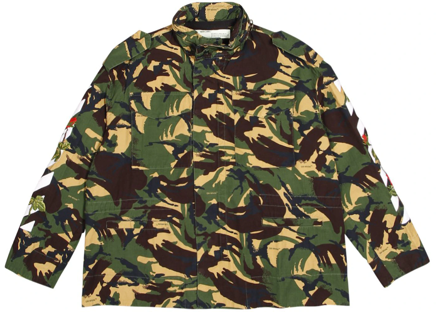 Camo off white sales coat
