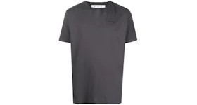 OFF-WHITE Diagonal Stripes T-Shirt Dark Grey/Black