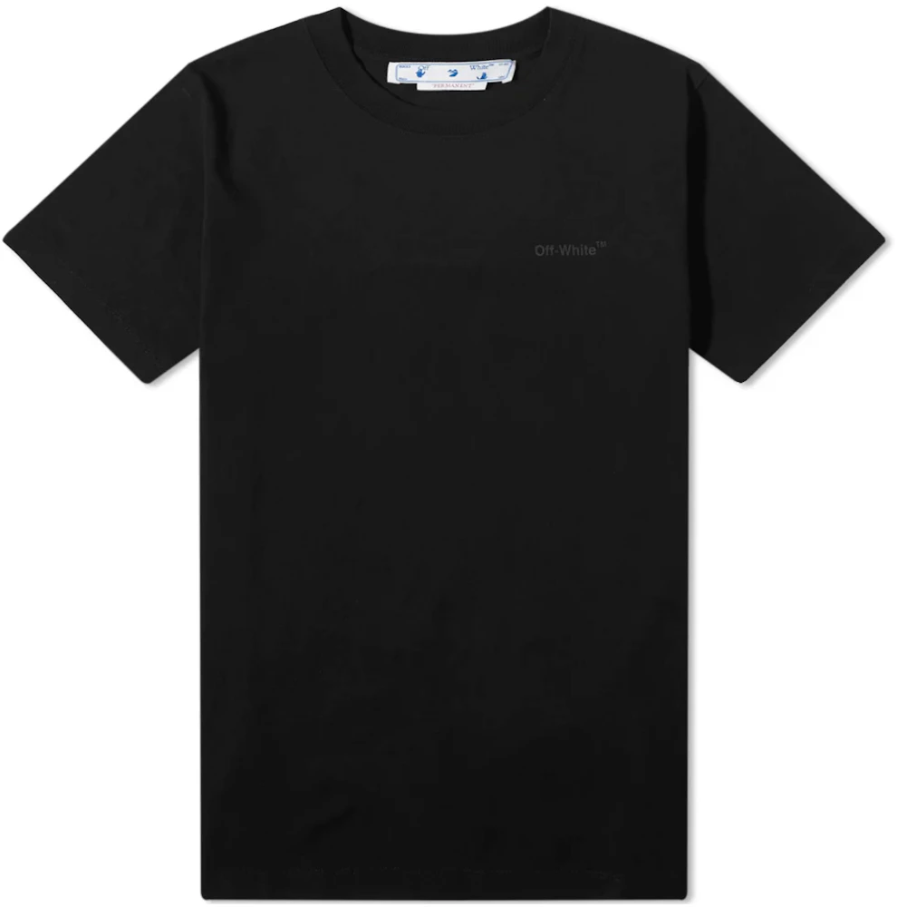 OFF-WHITE Diagonal Tab Slim T-Shirt Black Men's - SS20 - US