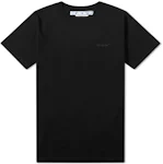 OFF-WHITE Diagonal Tab Slim T-Shirt Black