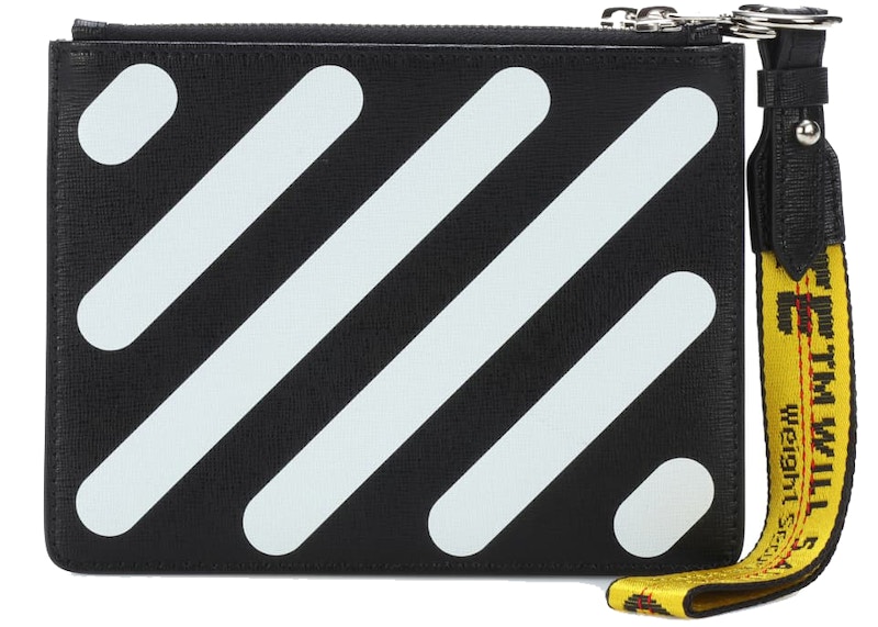 Off white discount double flat pouch