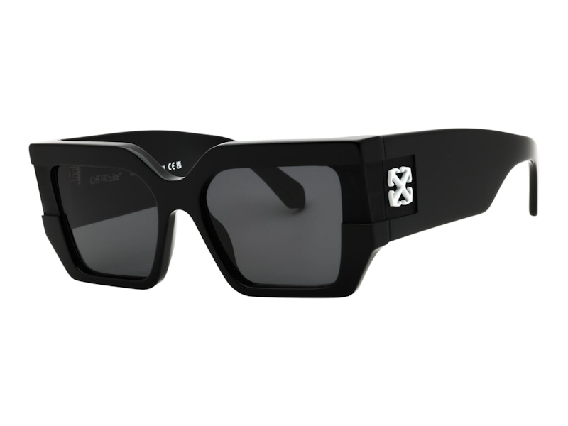 Pre-owned Off-white Offwhite Dover Sunglasses In Black Dark Grey (oeri148s25pla0011007)