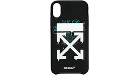 OFF-WHITE Dripping iPhone XR Case Black/White