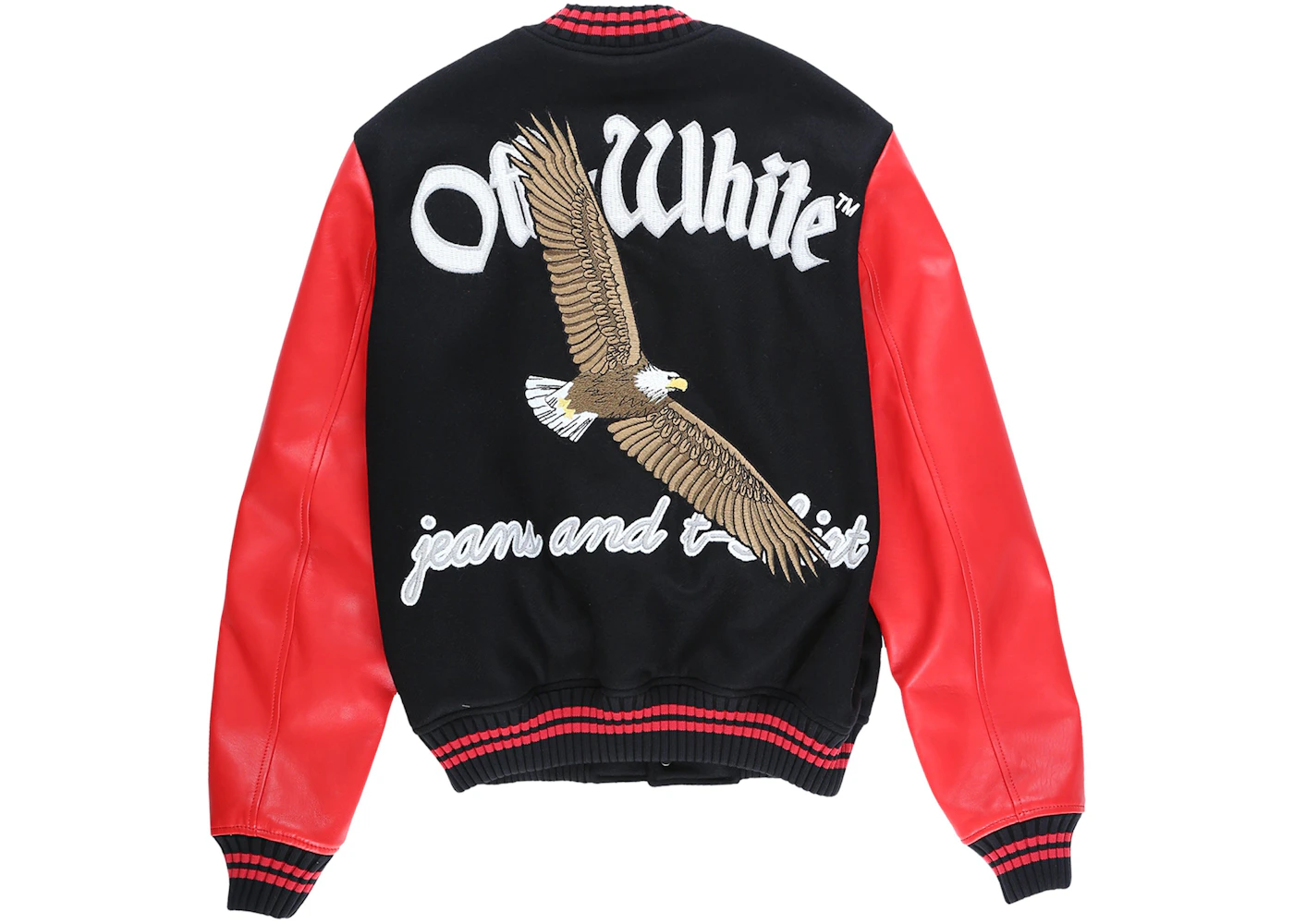 Off white eagle jacket Clearance