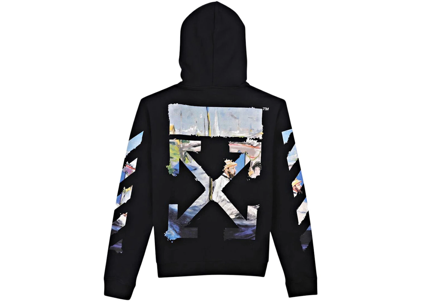 Off white monet arrow hoodie Clearance