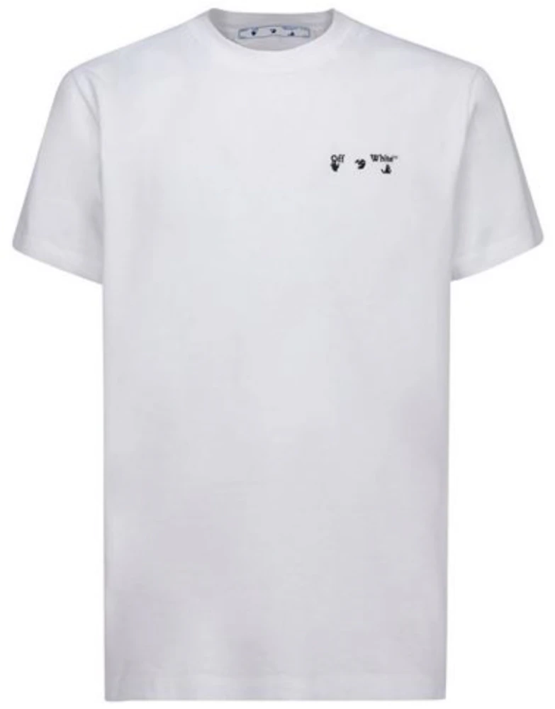 OFF-WHITE Embrodered T-Shirt White Men's - SS20 - US