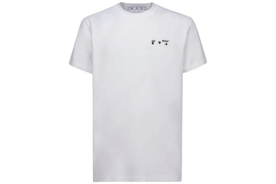 Off-White Embrodered T-Shirt White