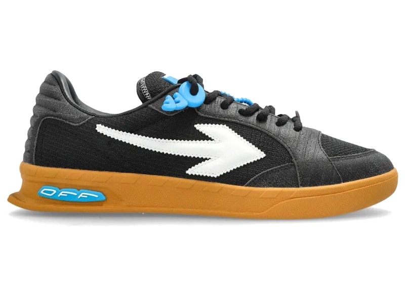 Men's Off OFF End Of Play Sneakers in Black/White/Blue