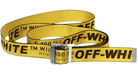 OFF-WHITE Exclusive Industrial Belt (SS19) Yellow/Black