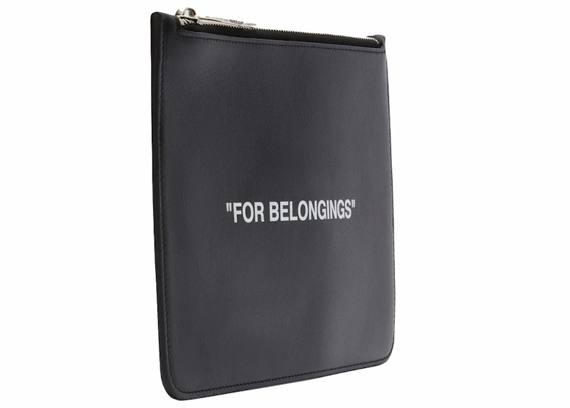 Off white discount for belongings pouch