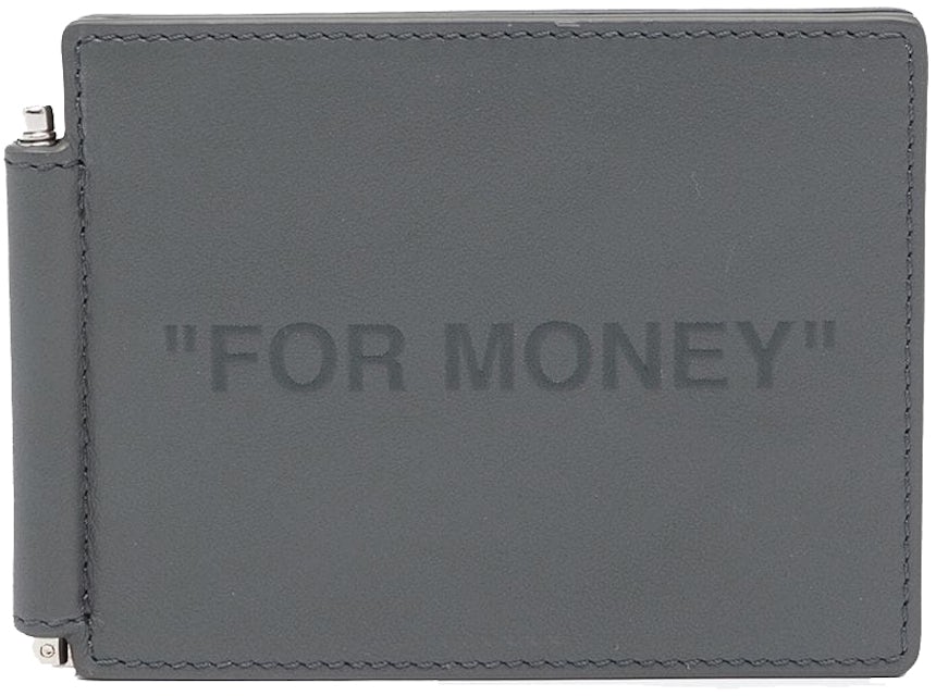 Off white bifold wallet