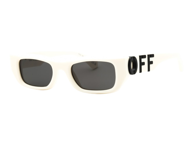 Pre-owned Off-white Offwhite Fillmore Sunglasses In White Dark Grey (107)