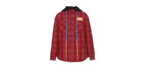 OFF-WHITE Flannel Jacket Red/Black