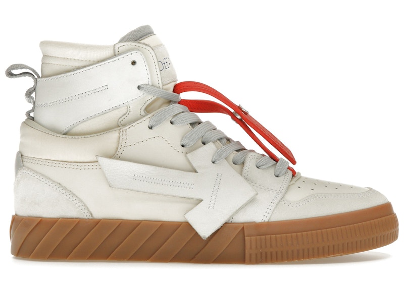 OFF WHITE Floating Arrow High Top Vulc White Cream Men s OMIA225F23LEA0010102 GB