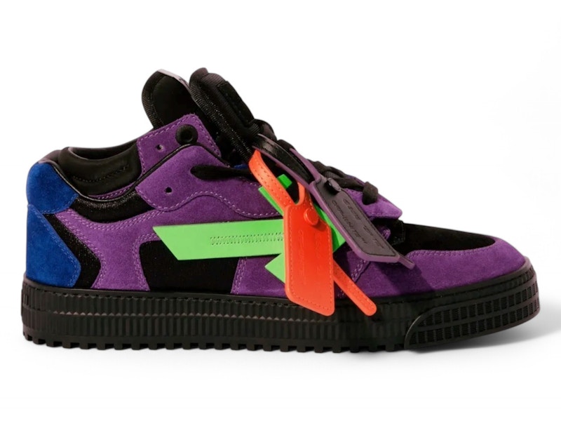 【送料&関税込】Off-White Floating Arrow Dark Blue - Lime Chaussures et baskets homme Off-White Floating Arrow Dark