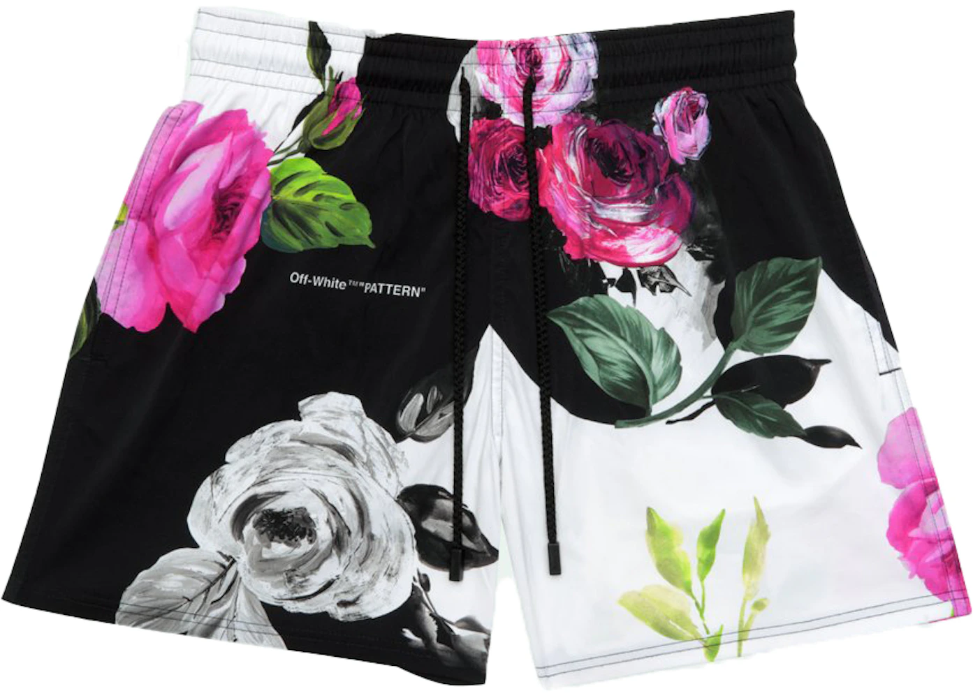 OFF-WHITE Floral Print Swim Shorts Multicolor Men's - FW19 - US