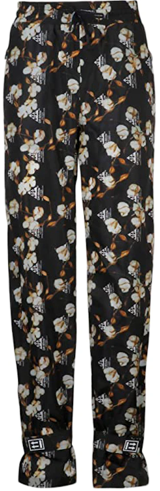 OFF-WHITE Floral Print Track Pants Black - SS19 - US