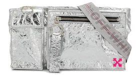 OFF-WHITE Froisse Belt Bag Silver