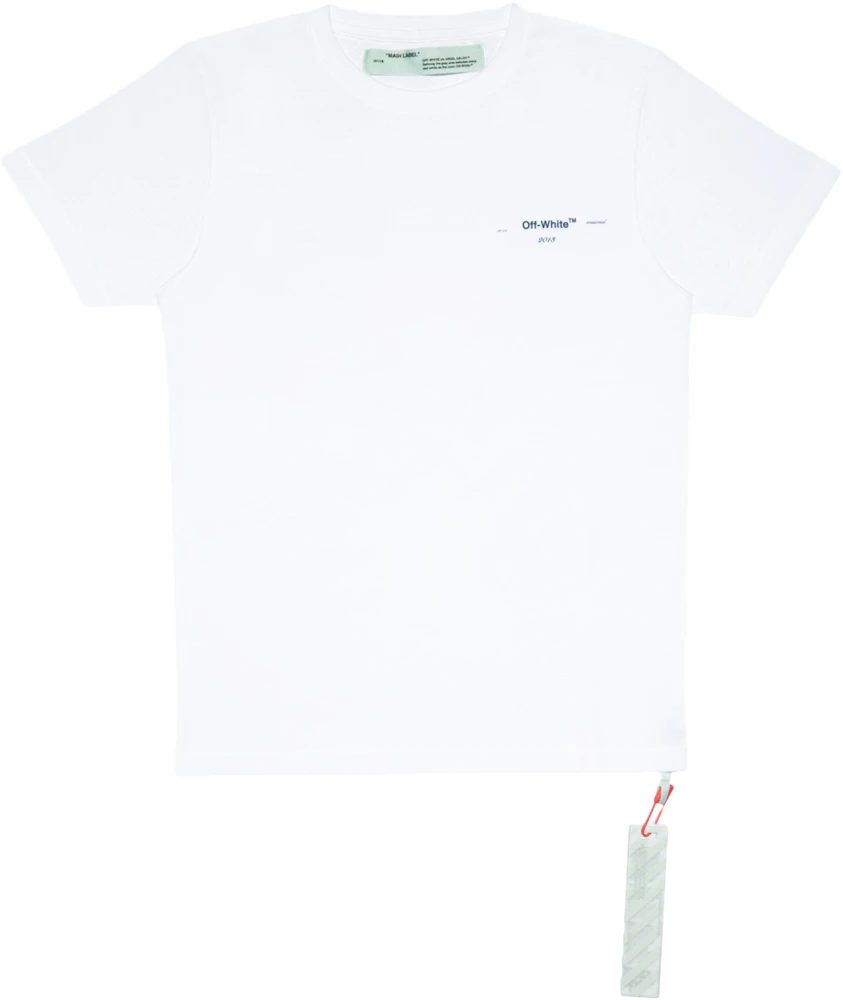 OFF-WHITE Gente Roma Graphic Water T-Shirt White/Multicolor Men's ...