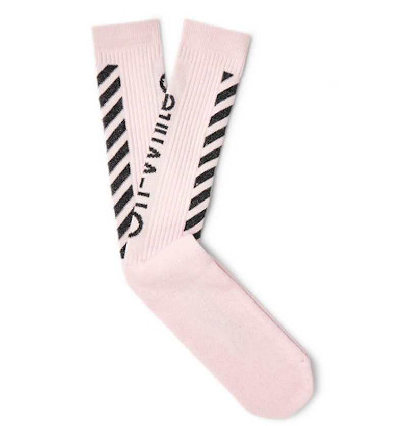 Off white 2025 socks pink