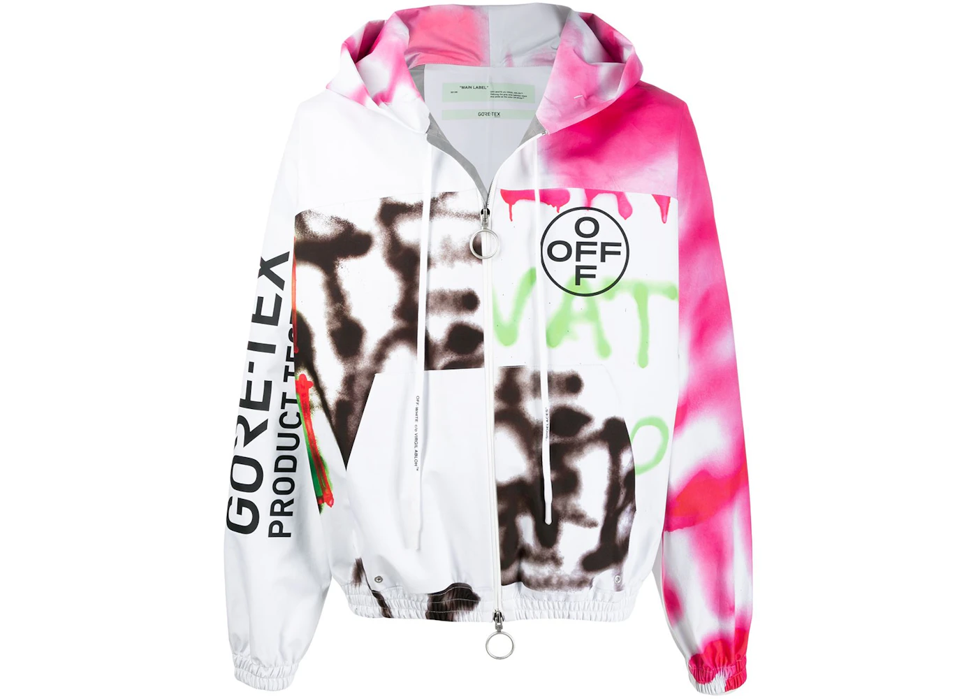 Off white graffiti jacket Clearance