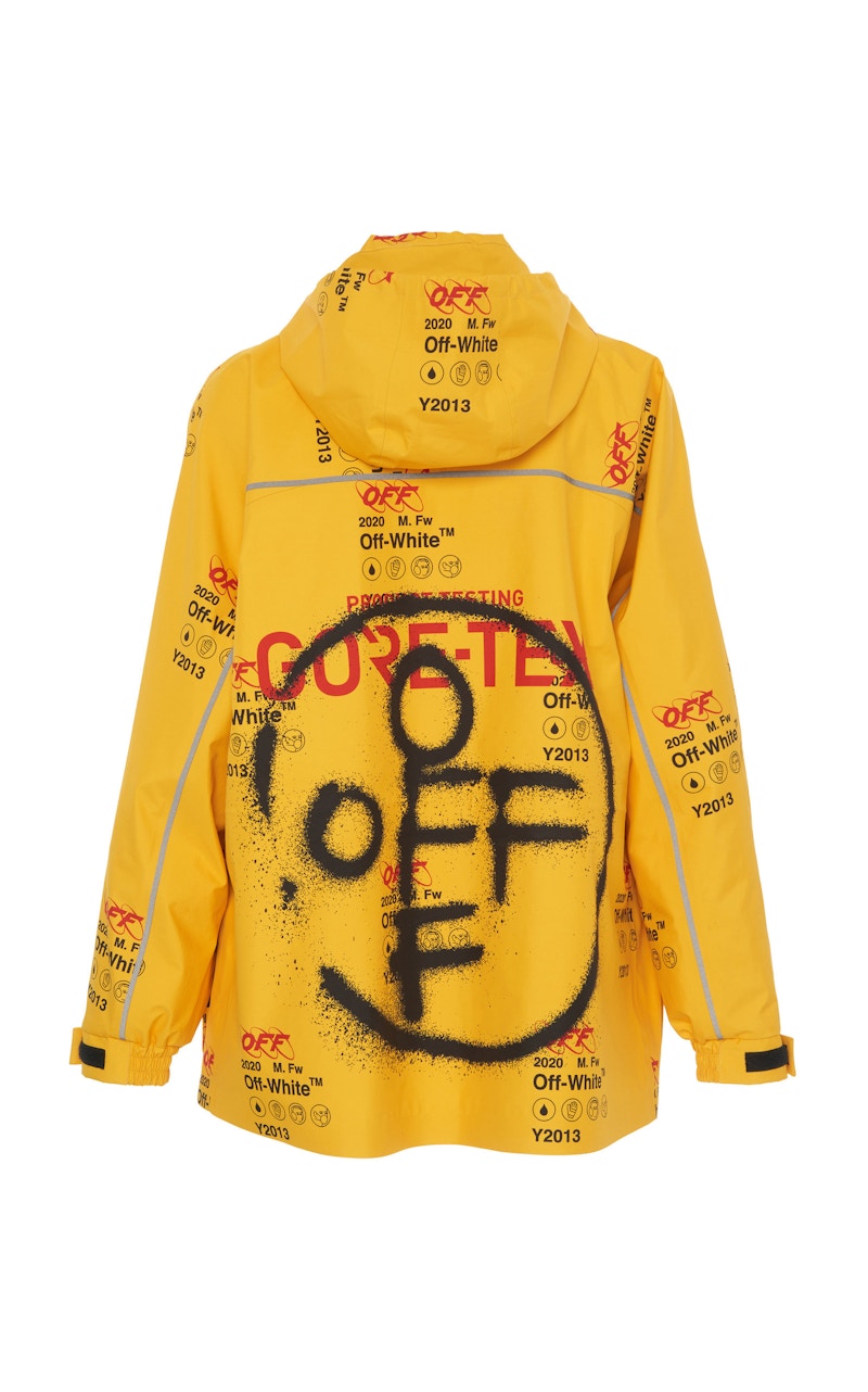 OFF-WHITE Goretex Ski Jacket Yellow/Black/Red Men's - FW19 - US