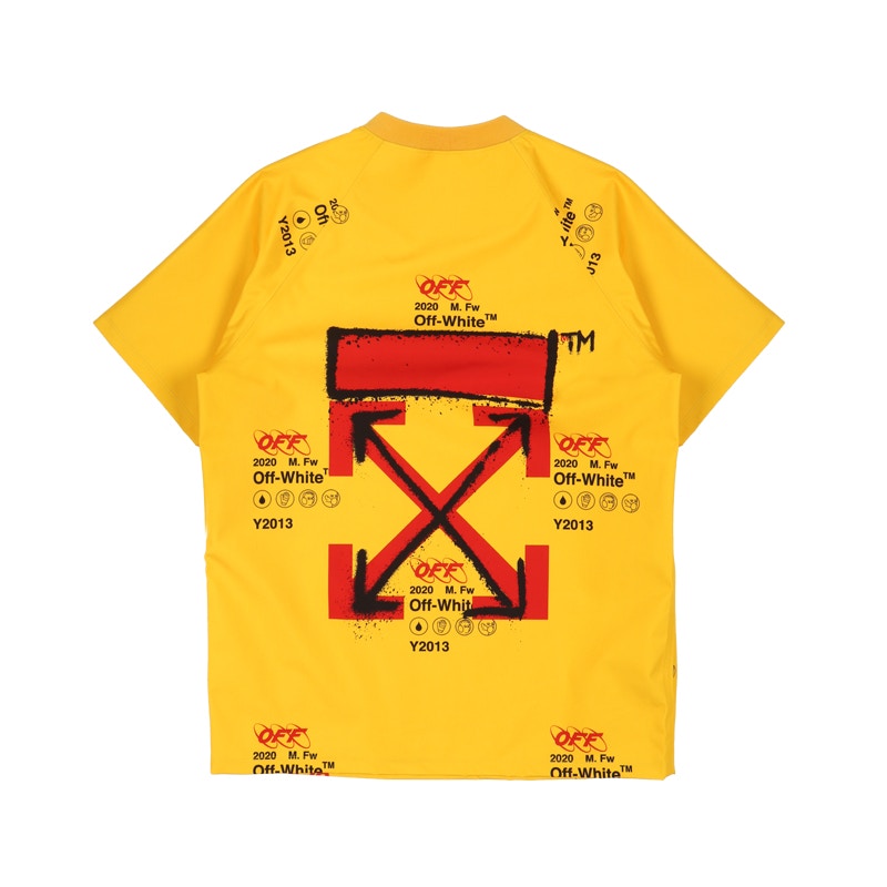 Off white clearance yellow shirt