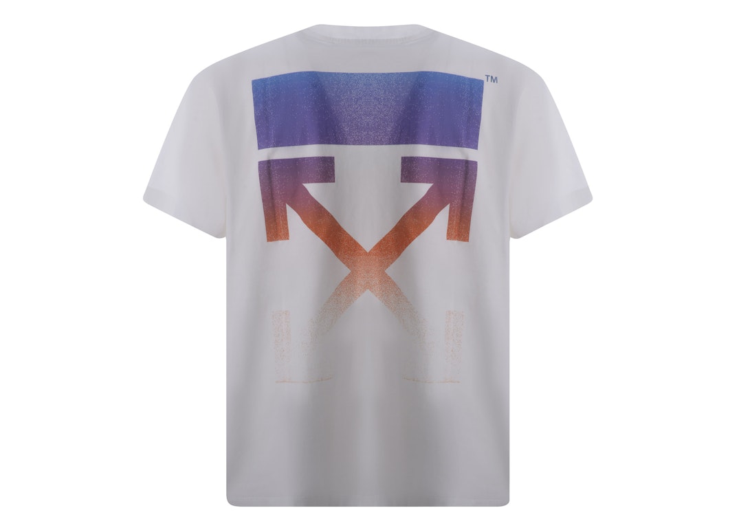 Pre-owned Off-white Gradient Arrows T-shirt White