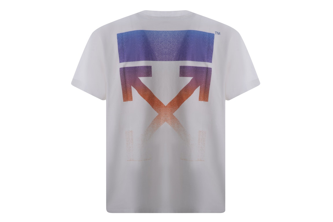 Pre-owned Off-white Gradient Arrows T-shirt White