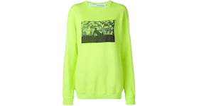 OFF-WHITE Graphic Sweatshirt Green/Black