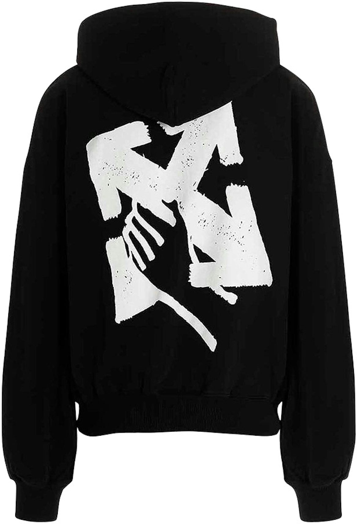 Off-White c/o Virgil Abloh Spider Arrows Print Hoodie in Black for