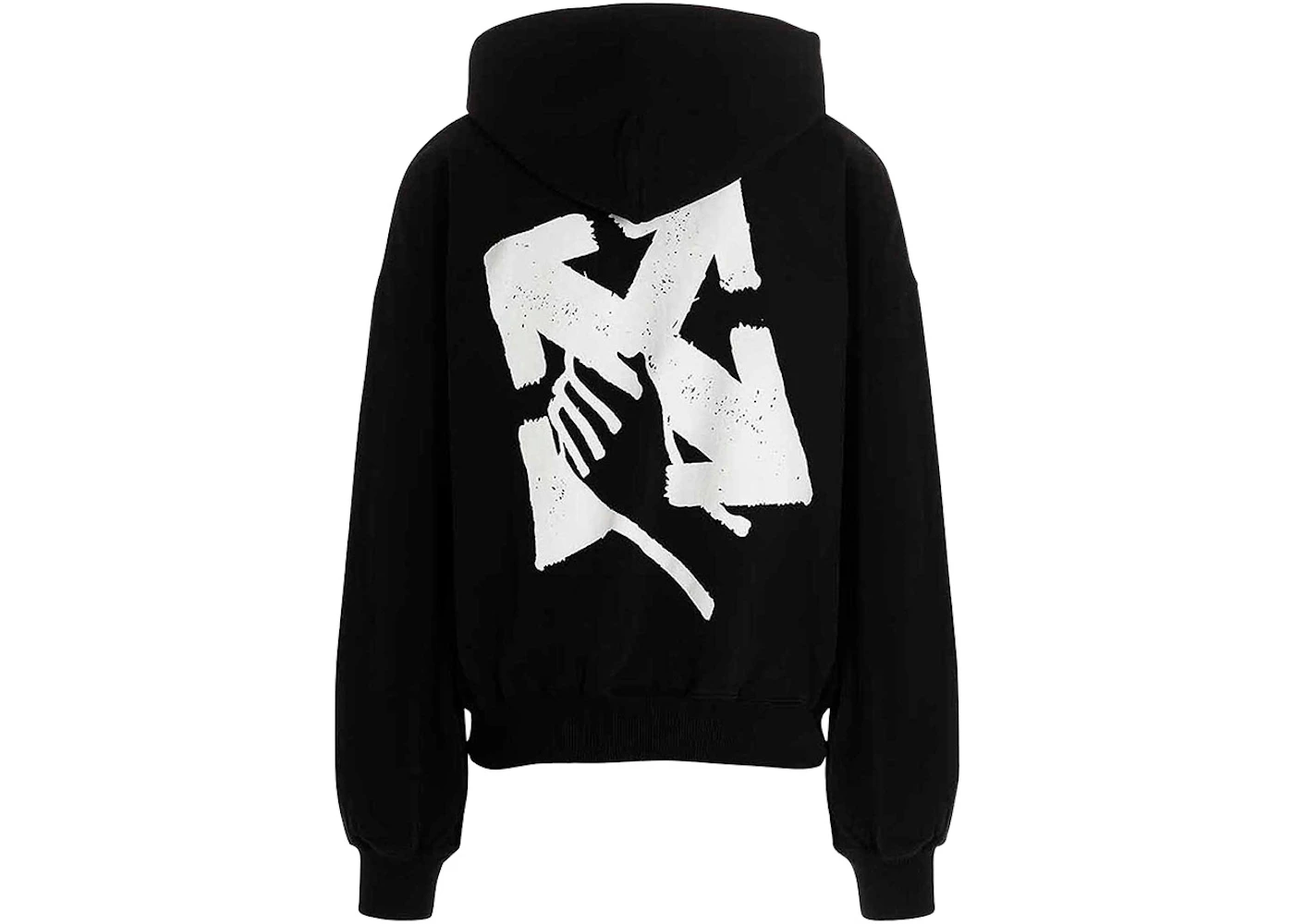 OFF-WHITE Hand Arrow Boxy Hoodie Black/White Men's SS23 US