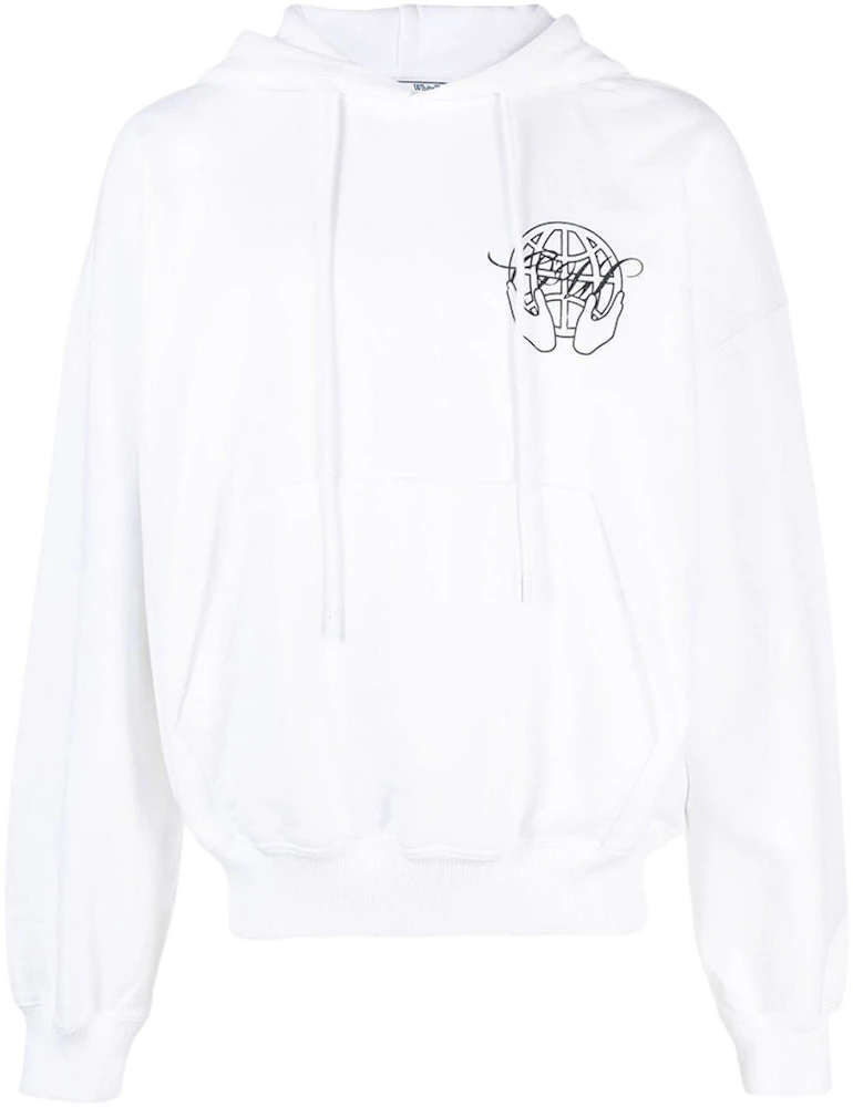 Off-White Black Arrow Bling Hoodie Off-White