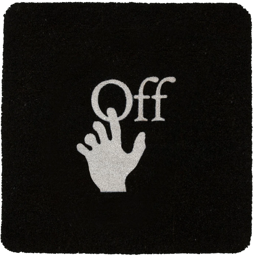 OFF-WHITE Hand Logo Doormat