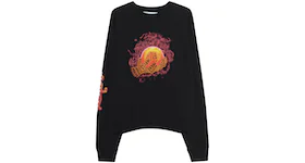 OFF-WHITE Hands and Planet Sweatshirt Black/Multicolor