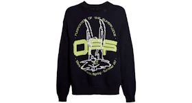 OFF-WHITE Harry The Bunny Knit Sweater Black/Brilliant Green