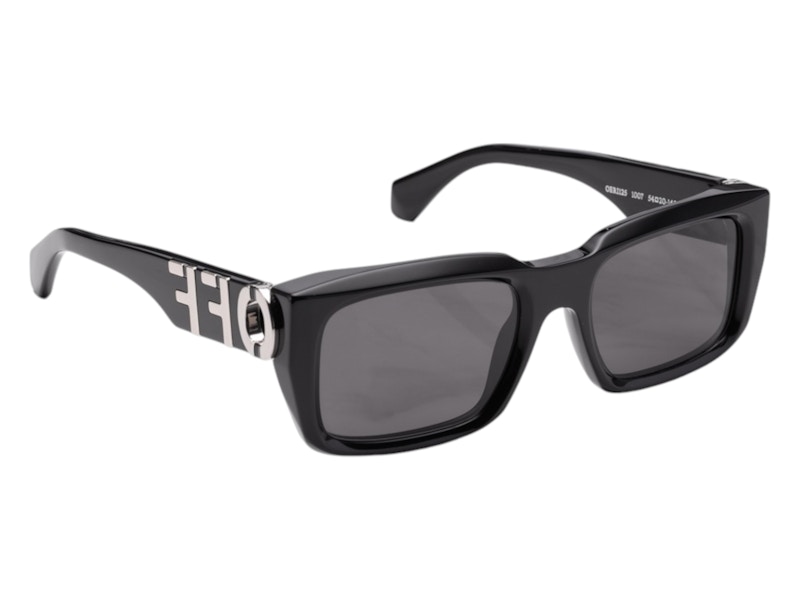 Pre-owned Off-white Offwhite Hays Sunglasses In Black Dark Grey (oeri125s24pla0011007/fr)