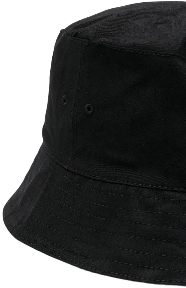 OFF-WHITE Helvetica Cotton Bucket Hat Black/White - SS23 - US