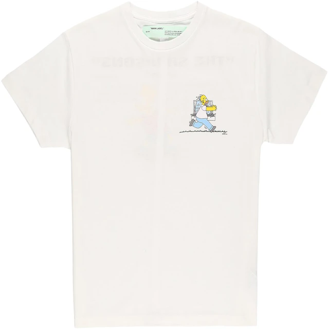OFF-WHITE Homer and Simpson White/Multicolor - SS19