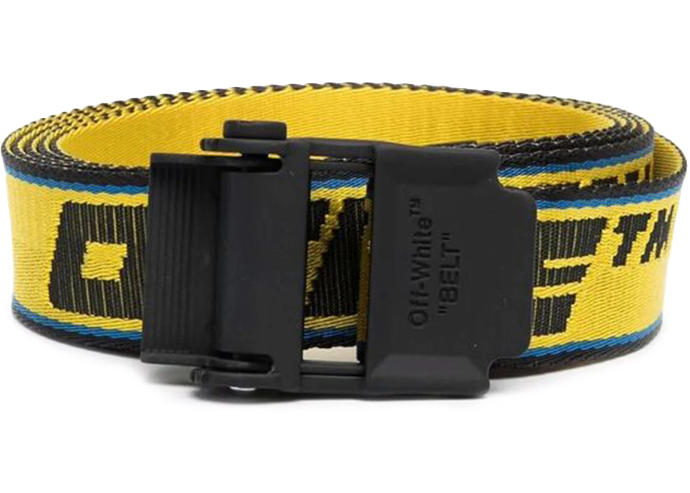 Buckle Belt Fausse Ceinture Off White Jaune Fausse Ceinture Off