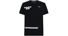 OFF-WHITE Camiseta Ice Man Graphic Print Negro/Multicolor