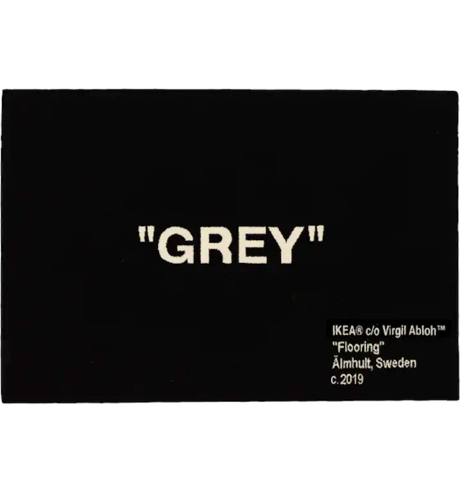 Virgil sales abloh rugs