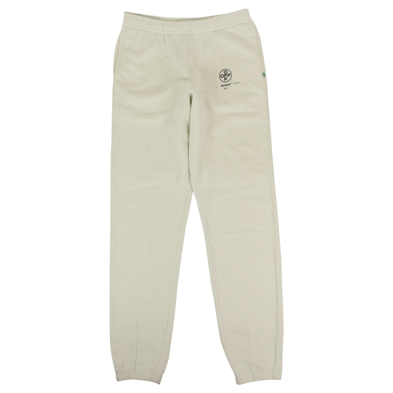 OFF-WHITE Impressionism Back Print Sweatpants White