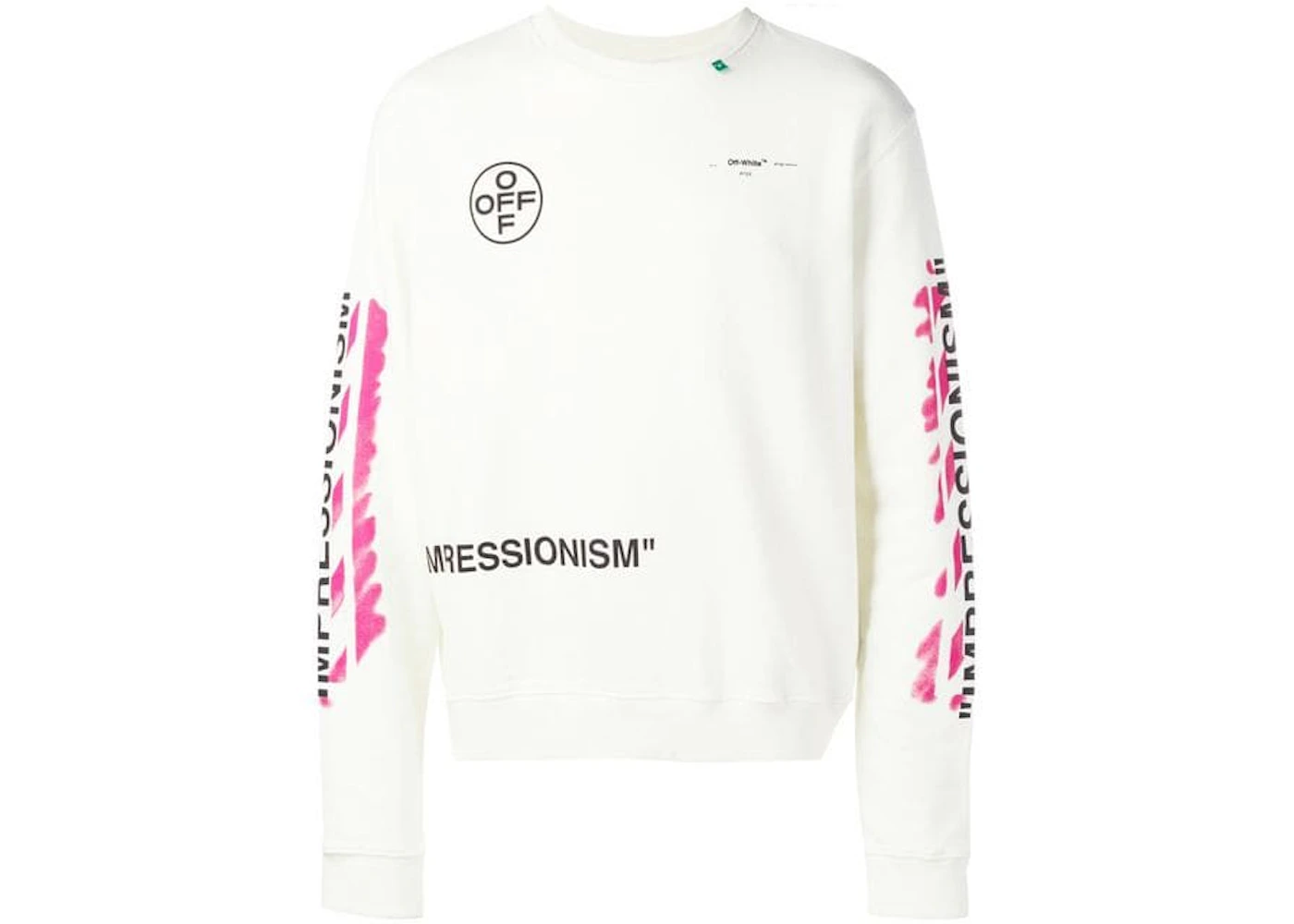 Off white pink jumper Clearance