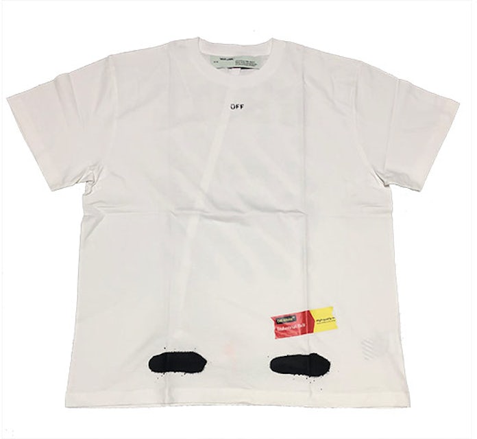 Amiri Spray Paint MA Tee Drip WHITE shirt T-Shirt Mens Size XL