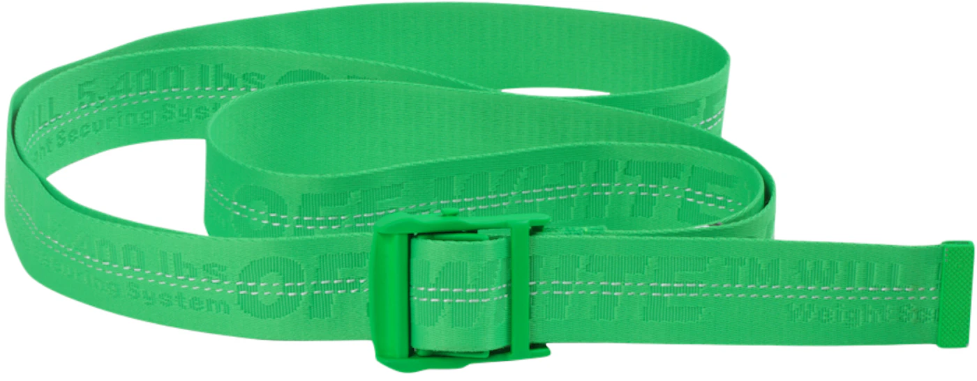 ARROW BELT H35 in green  Off-White™ Official CC