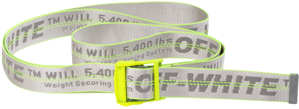 OFF-WHITE Belt Fluo Yellow - SS19